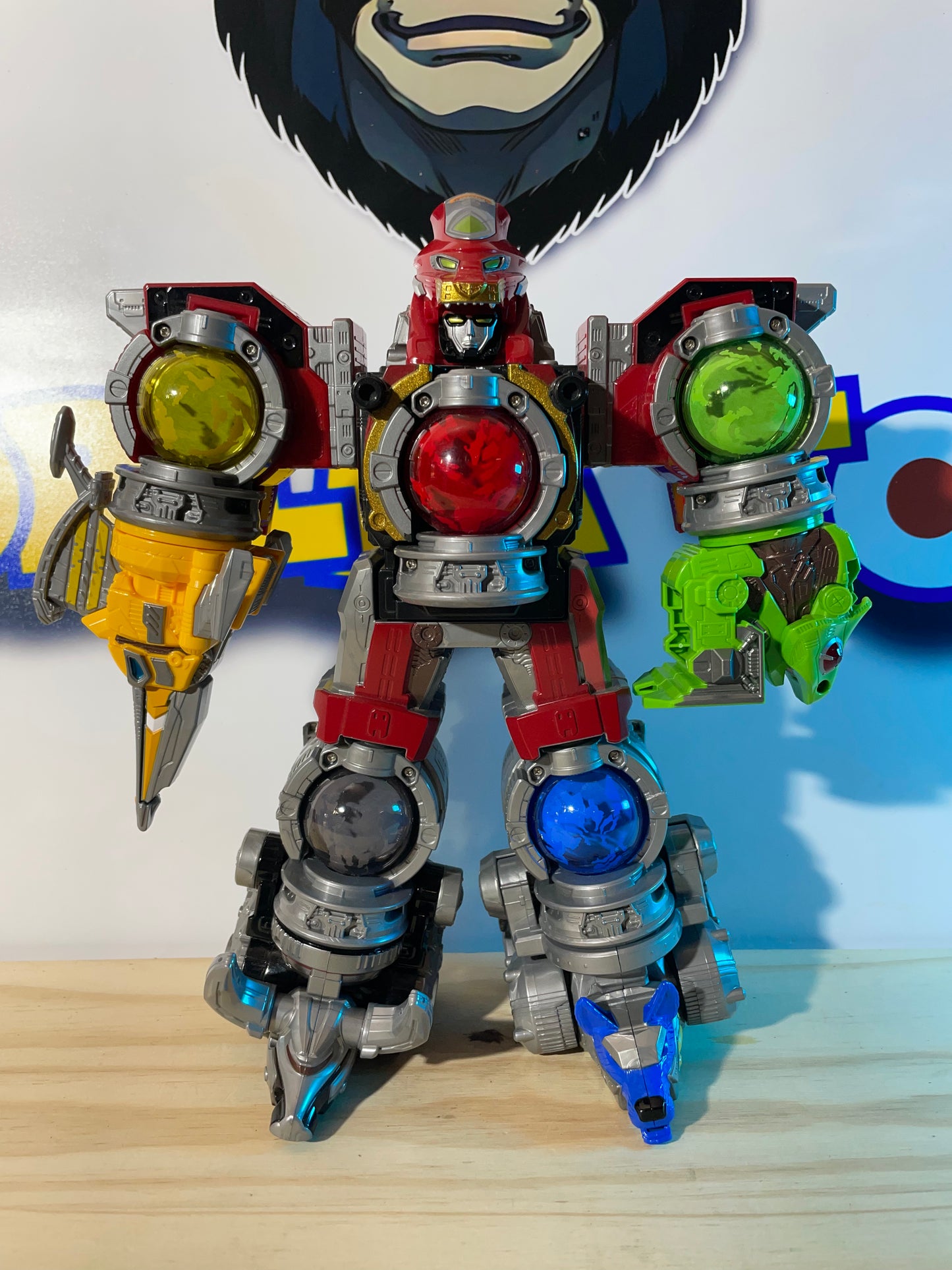 USHU SENTAI KYURANGER DX RYUTEIOH KYUTAMA MEGAZORD - Power Rangers