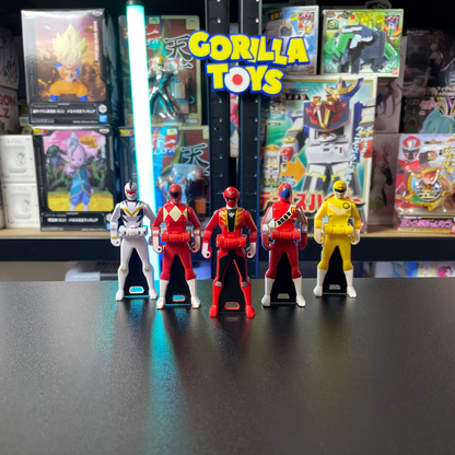Lot de 5 RANGER KEYS - Morpher Keys - Power Rangers