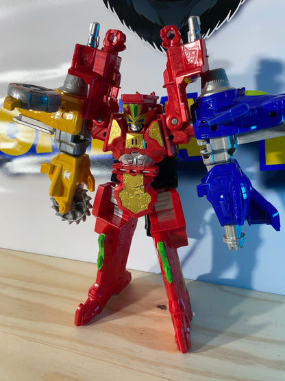 DX LUPIN MAGNUM + BOTS DIAL FIGHTER BLUE/YELLOW - Lupinranger VS Patranger - Power Rangers
