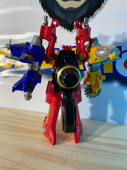 DX LUPIN MAGNUM + BOTS DIAL FIGHTER BLUE/YELLOW - Lupinranger VS Patranger - Power Rangers