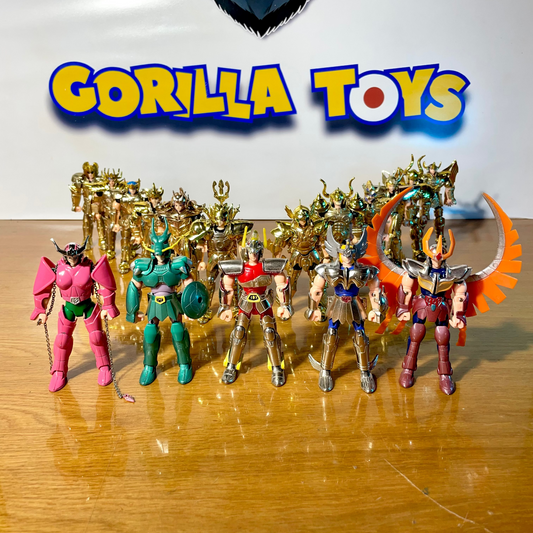 COLLECTION LES CHEVALIERS DU ZODIAQUE - 5 chevaliers de bronze / 12 d'or - Saint Seiya