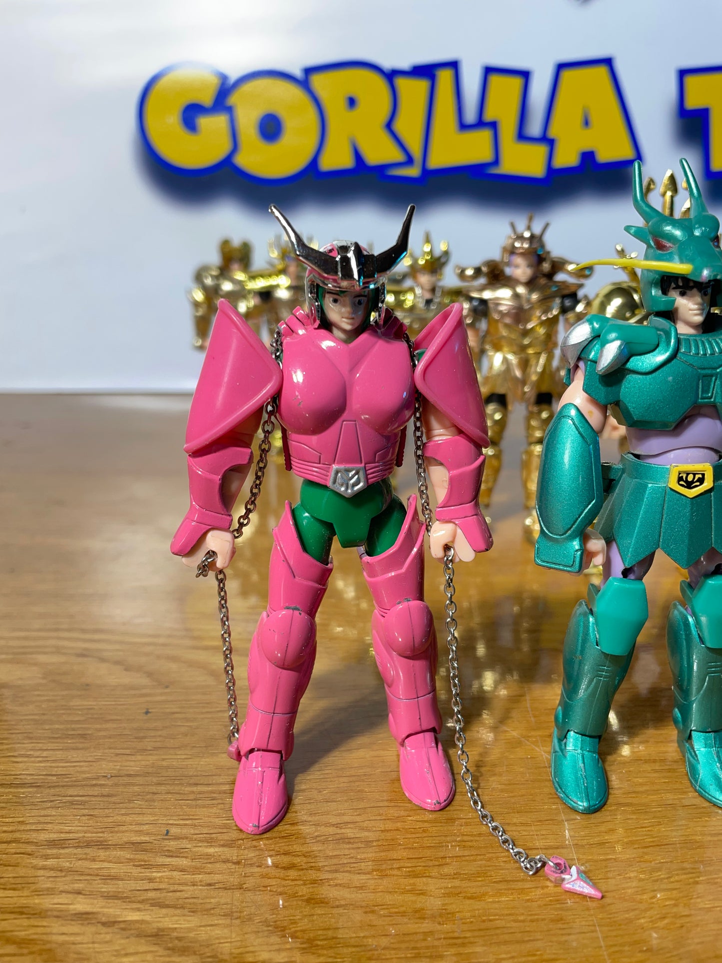COLLECTION LES CHEVALIERS DU ZODIAQUE - 5 chevaliers de bronze / 12 d'or - Saint Seiya