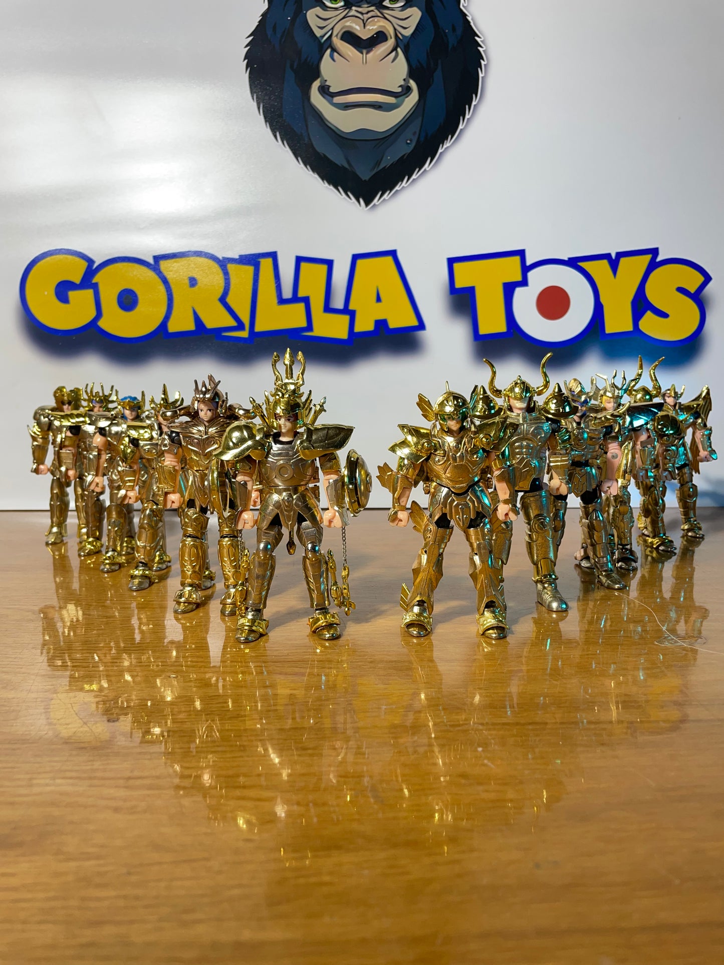 COLLECTION LES CHEVALIERS DU ZODIAQUE - 5 chevaliers de bronze / 12 d'or - Saint Seiya