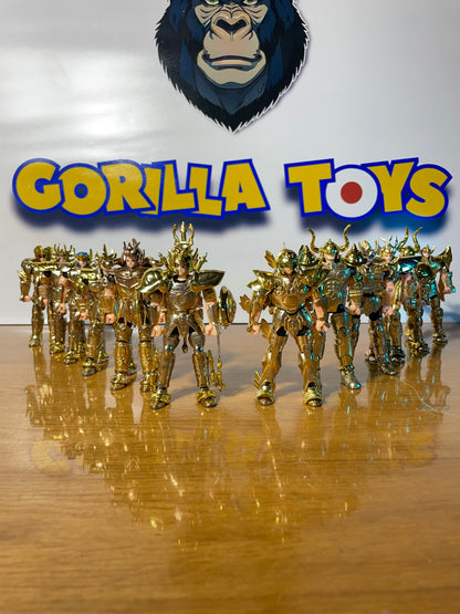 COLLECTION LES CHEVALIERS DU ZODIAQUE - 5 chevaliers de bronze / 12 d'or - Saint Seiya