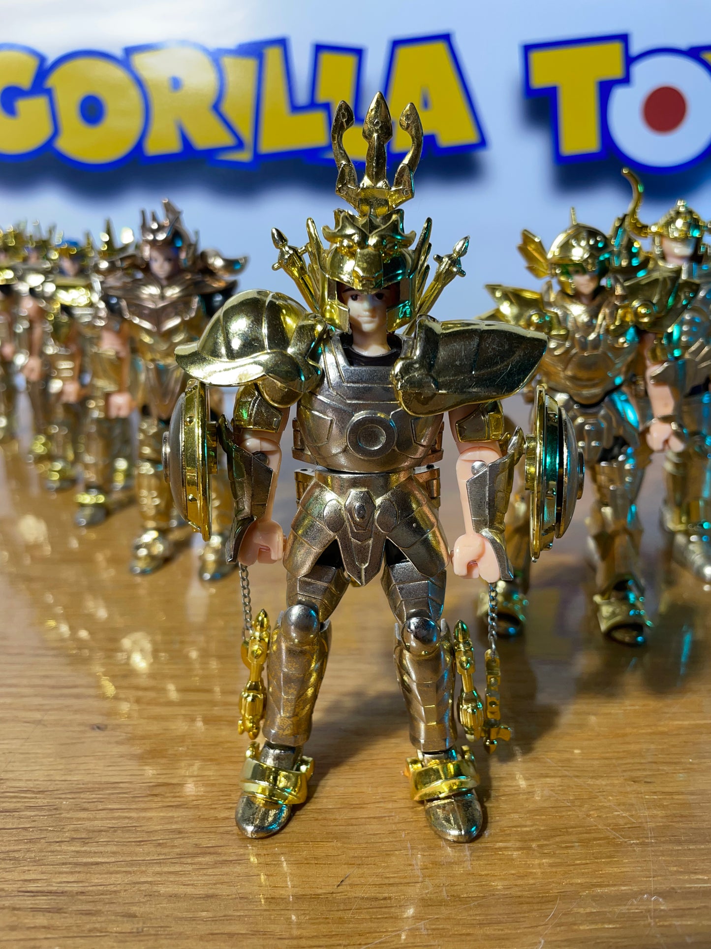 COLLECTION LES CHEVALIERS DU ZODIAQUE - 5 chevaliers de bronze / 12 d'or - Saint Seiya