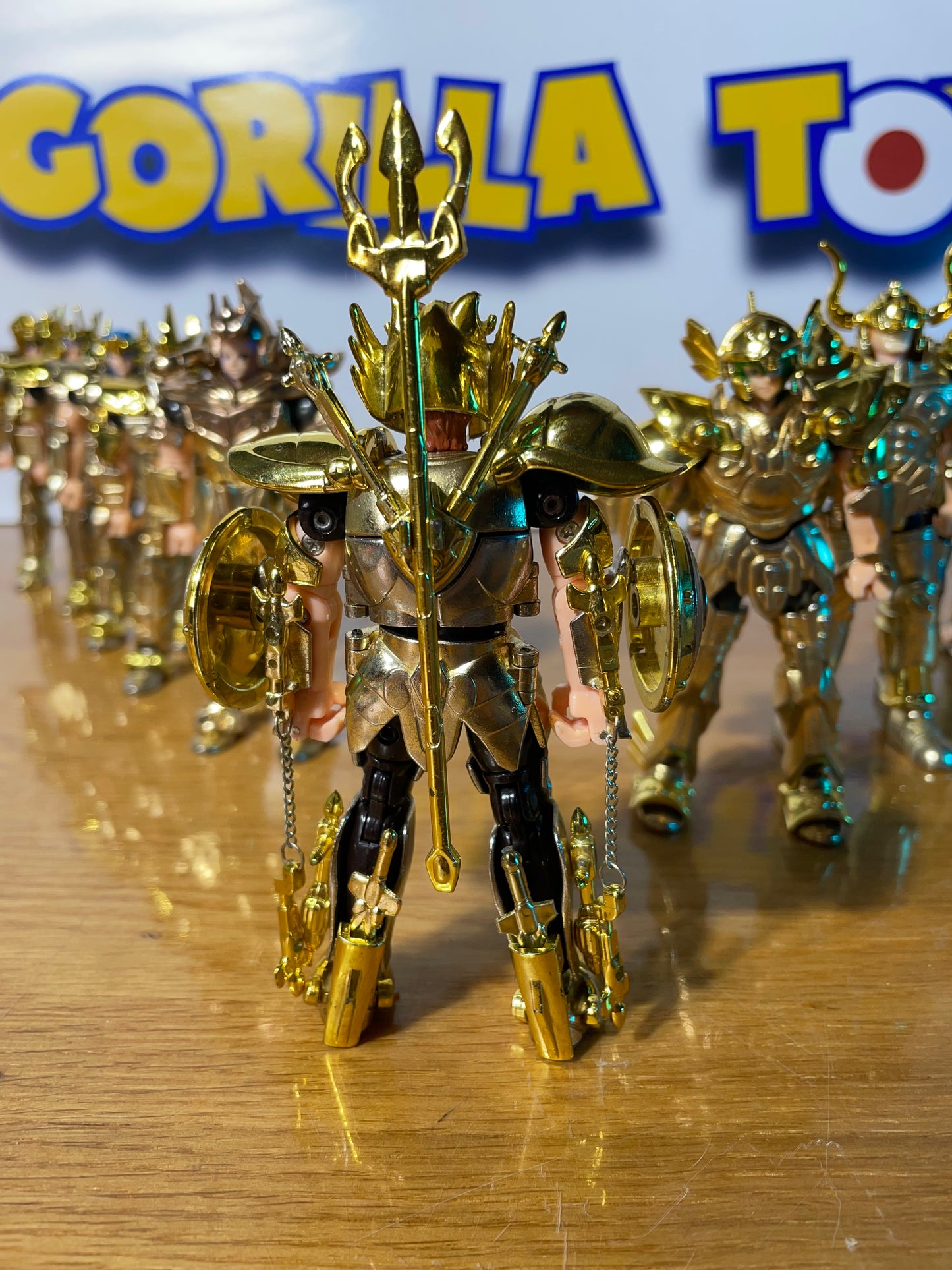 COLLECTION LES CHEVALIERS DU ZODIAQUE - 5 chevaliers de bronze / 12 d'or - Saint Seiya