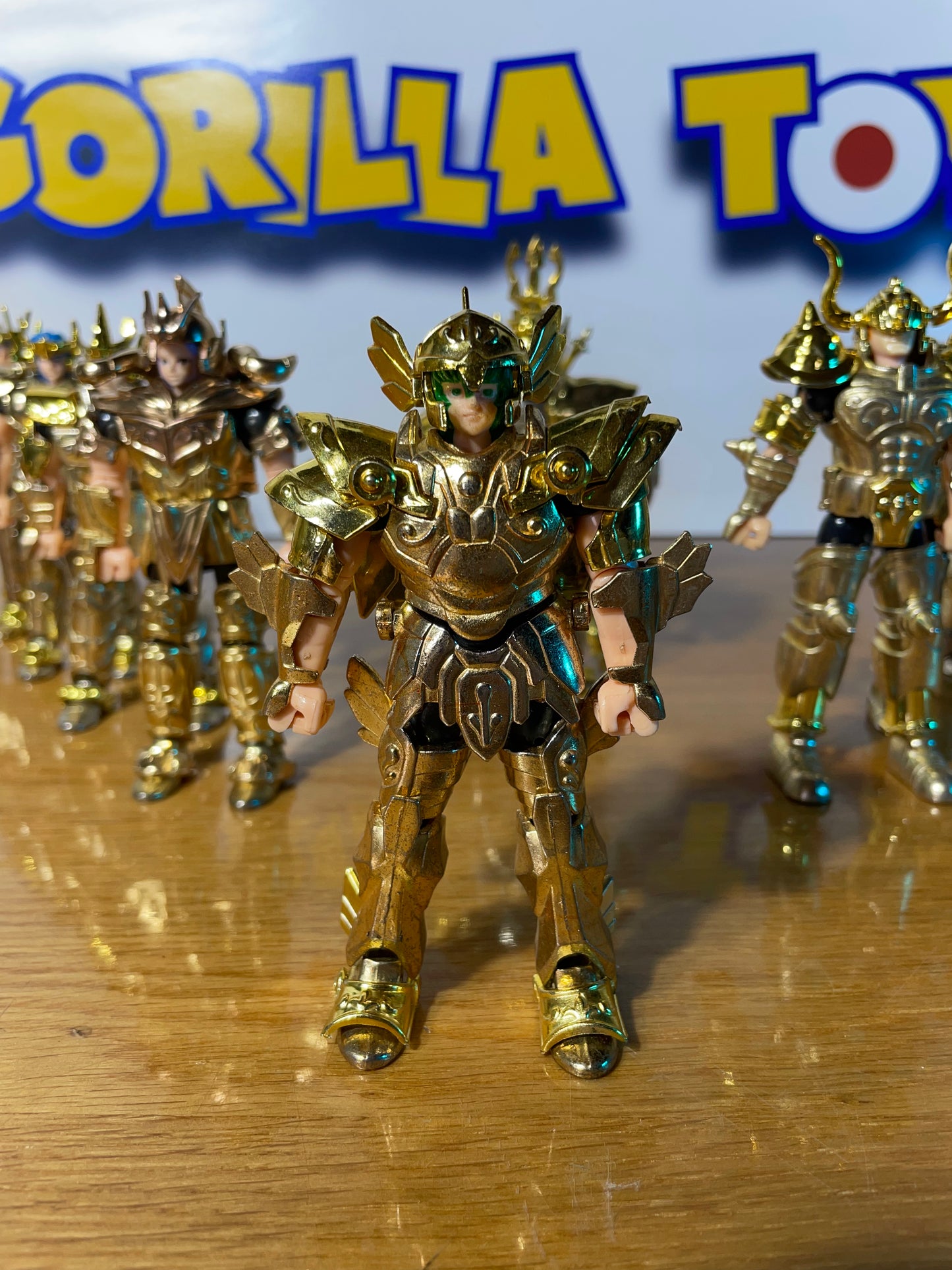 COLLECTION LES CHEVALIERS DU ZODIAQUE - 5 chevaliers de bronze / 12 d'or - Saint Seiya