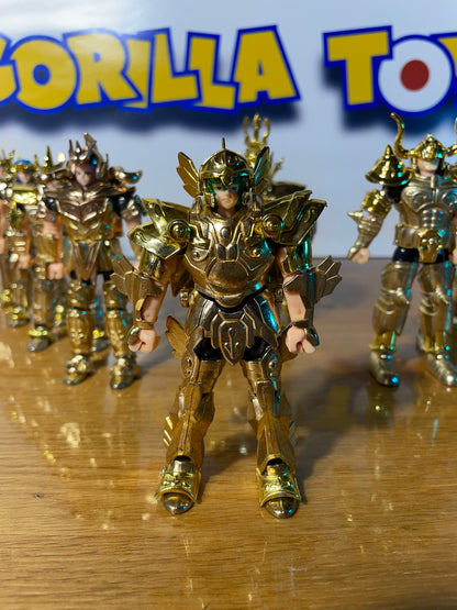 COLLECTION LES CHEVALIERS DU ZODIAQUE - 5 chevaliers de bronze / 12 d'or - Saint Seiya