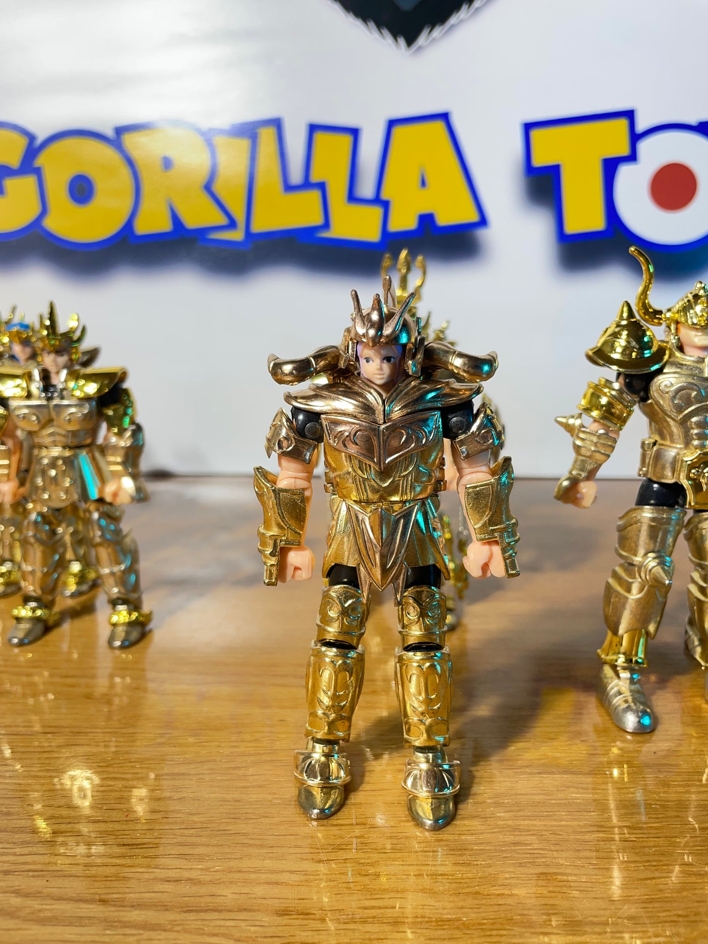 COLLECTION LES CHEVALIERS DU ZODIAQUE - 5 chevaliers de bronze / 12 d'or - Saint Seiya