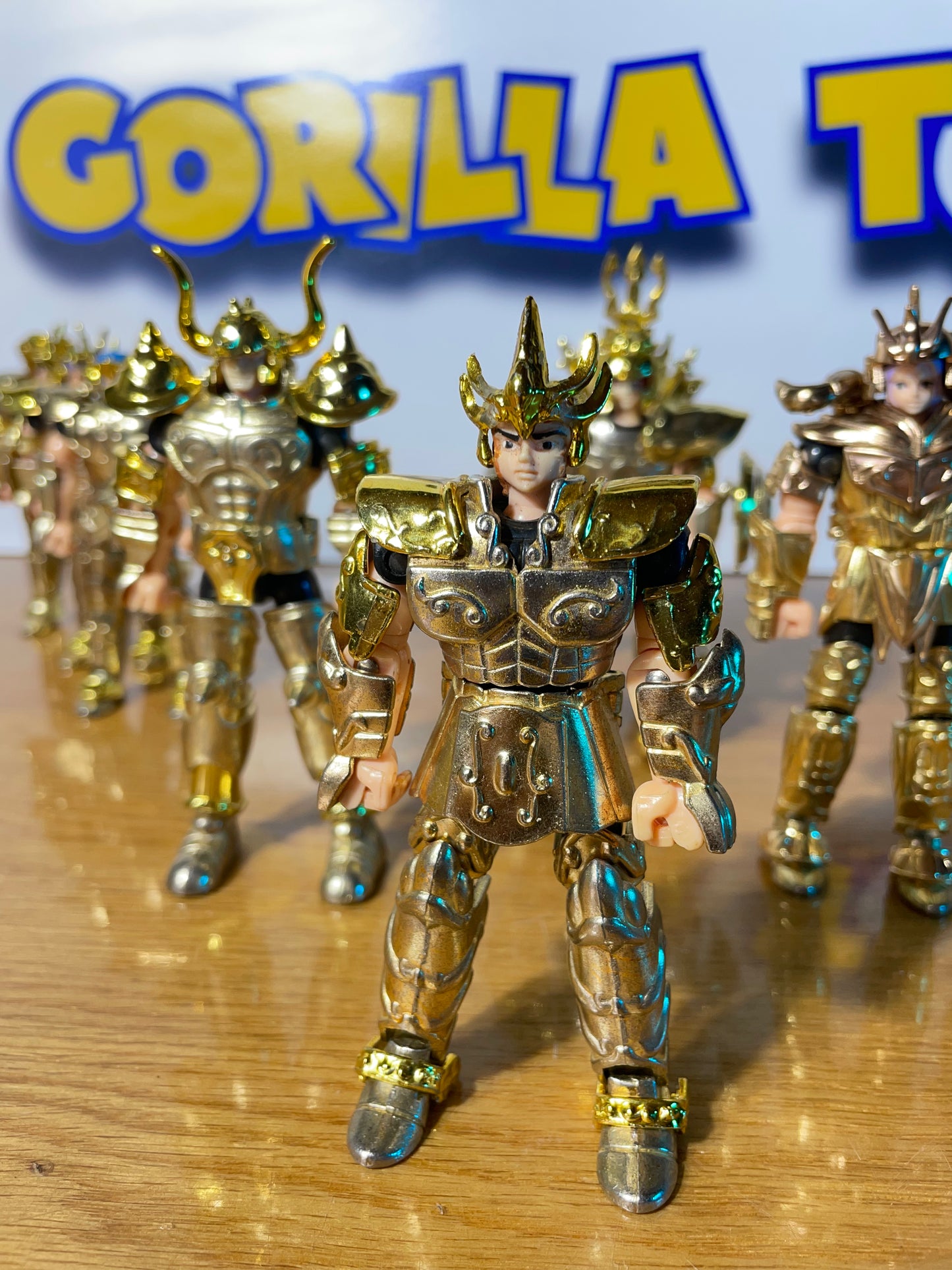 COLLECTION LES CHEVALIERS DU ZODIAQUE - 5 chevaliers de bronze / 12 d'or - Saint Seiya