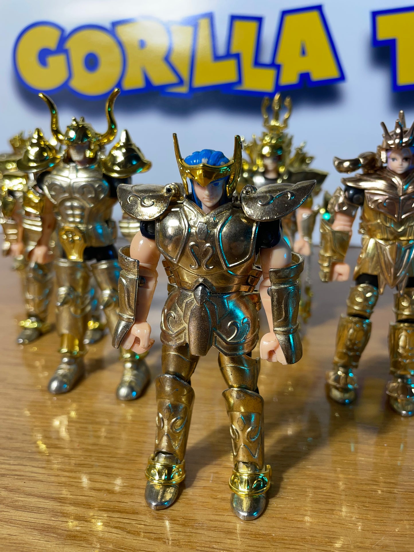 COLLECTION LES CHEVALIERS DU ZODIAQUE - 5 chevaliers de bronze / 12 d'or - Saint Seiya