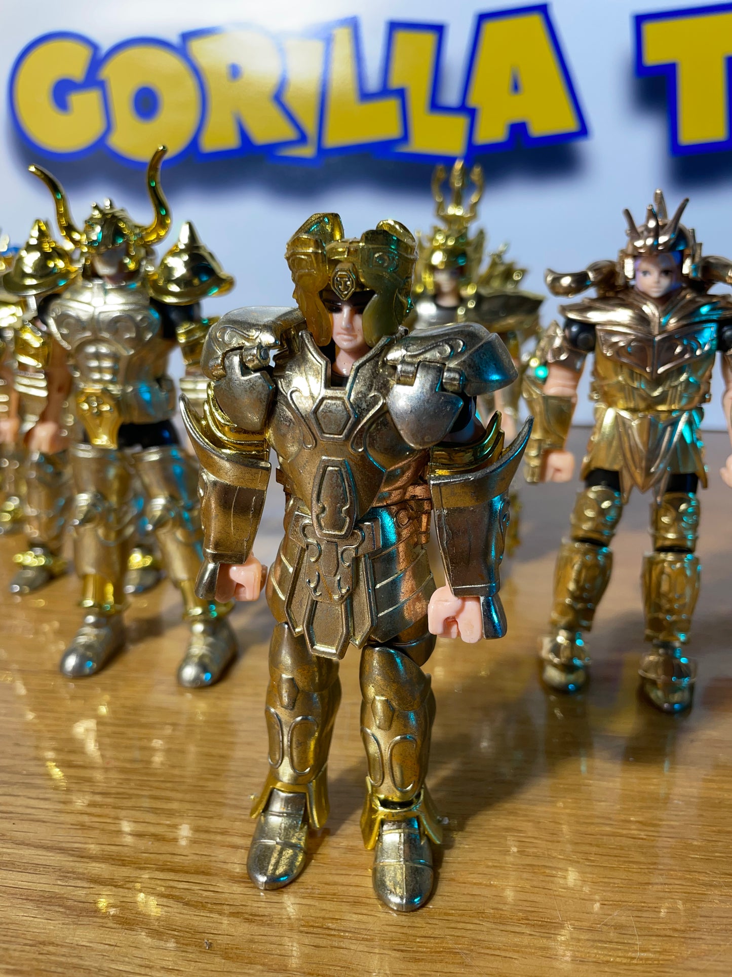 COLLECTION LES CHEVALIERS DU ZODIAQUE - 5 chevaliers de bronze / 12 d'or - Saint Seiya