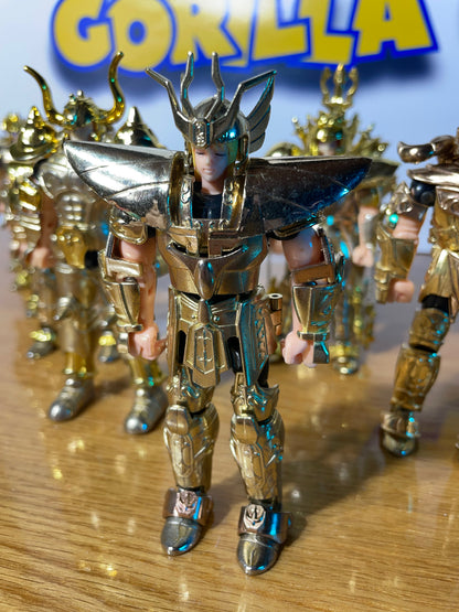 COLLECTION LES CHEVALIERS DU ZODIAQUE - 5 chevaliers de bronze / 12 d'or - Saint Seiya