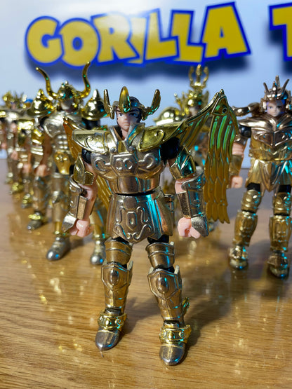 COLLECTION LES CHEVALIERS DU ZODIAQUE - 5 chevaliers de bronze / 12 d'or - Saint Seiya