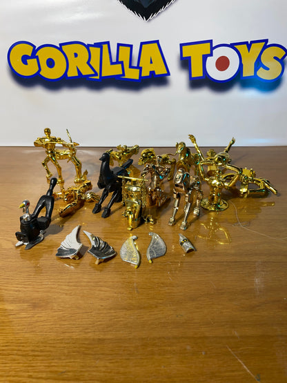 COLLECTION LES CHEVALIERS DU ZODIAQUE - 5 chevaliers de bronze / 12 d'or - Saint Seiya