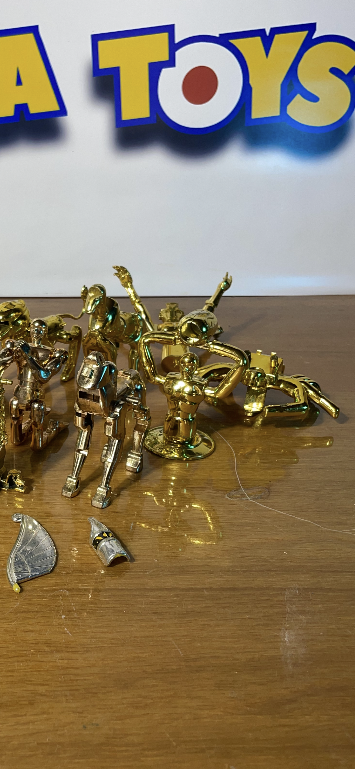COLLECTION LES CHEVALIERS DU ZODIAQUE - 5 chevaliers de bronze / 12 d'or - Saint Seiya