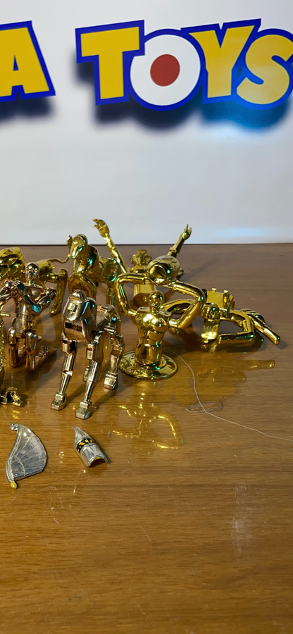 COLLECTION LES CHEVALIERS DU ZODIAQUE - 5 chevaliers de bronze / 12 d'or - Saint Seiya