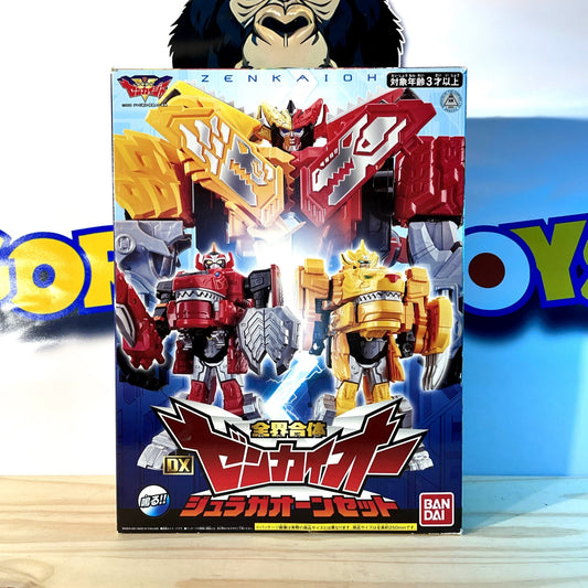 KIKAI SENTAI ZENKAIGER : ZENTAI GATTAI DX ZENKAIOH - JuraGaon Set - Power Rangers
