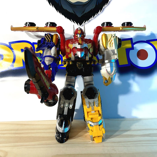 MEGA FORCE DX GOSEI GREAT MEGAZORD - Goseiger Header Robot - Power Rangers