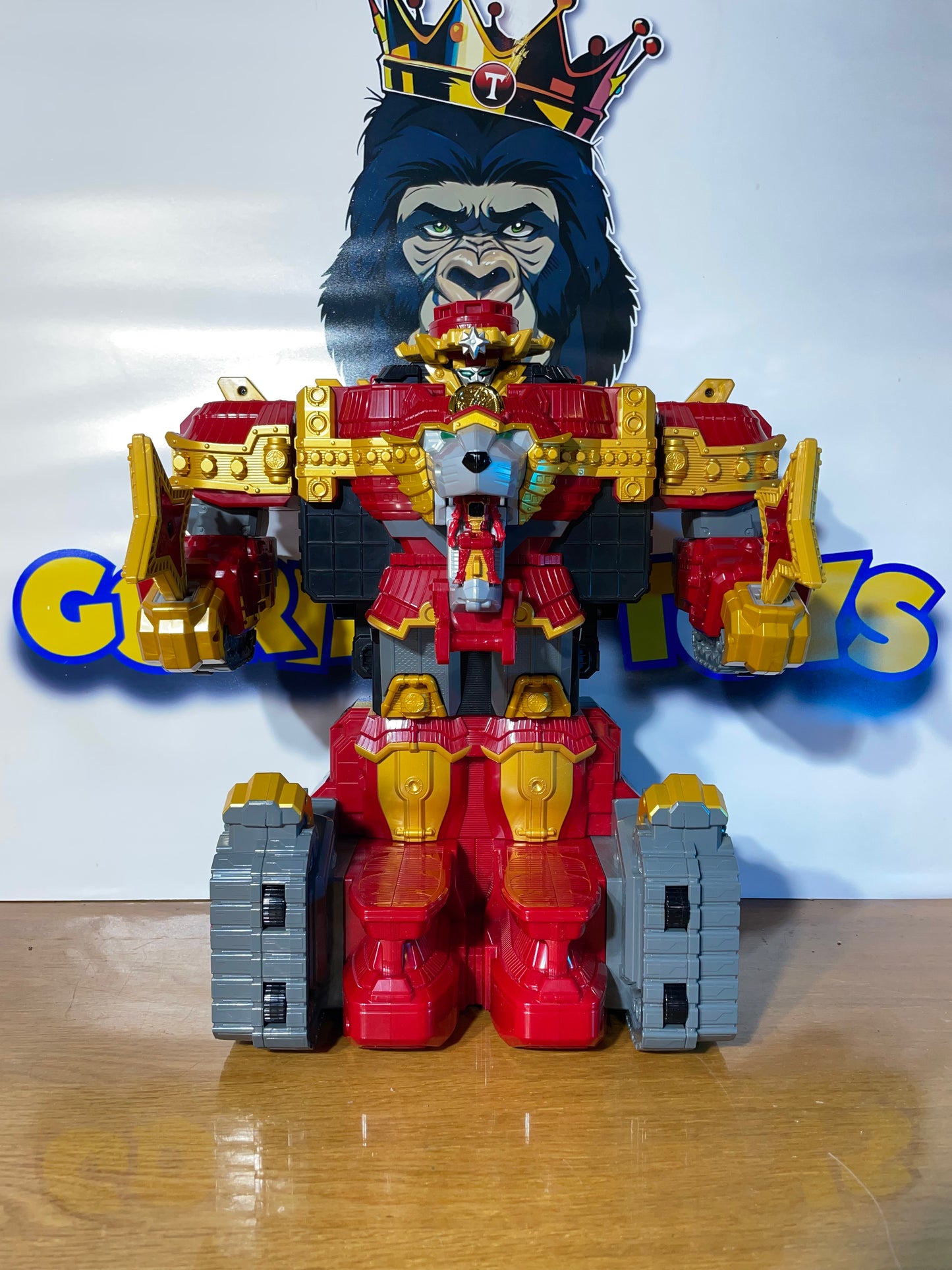 DX LION HAOH - Shuriken-Gattai - Sentai Ninninger - Power Rangers