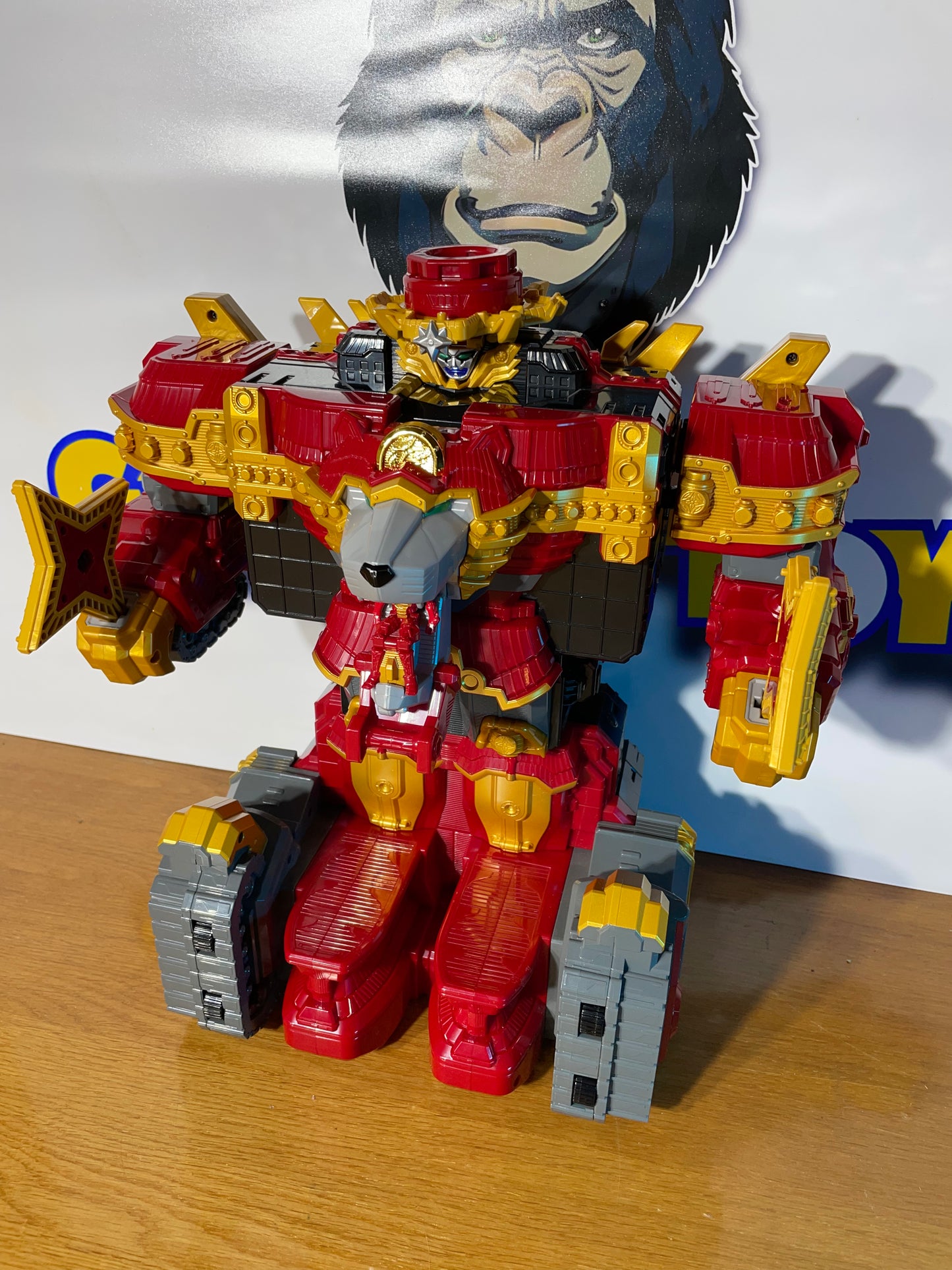 DX LION HAOH - Shuriken-Gattai - Sentai Ninninger - Power Rangers