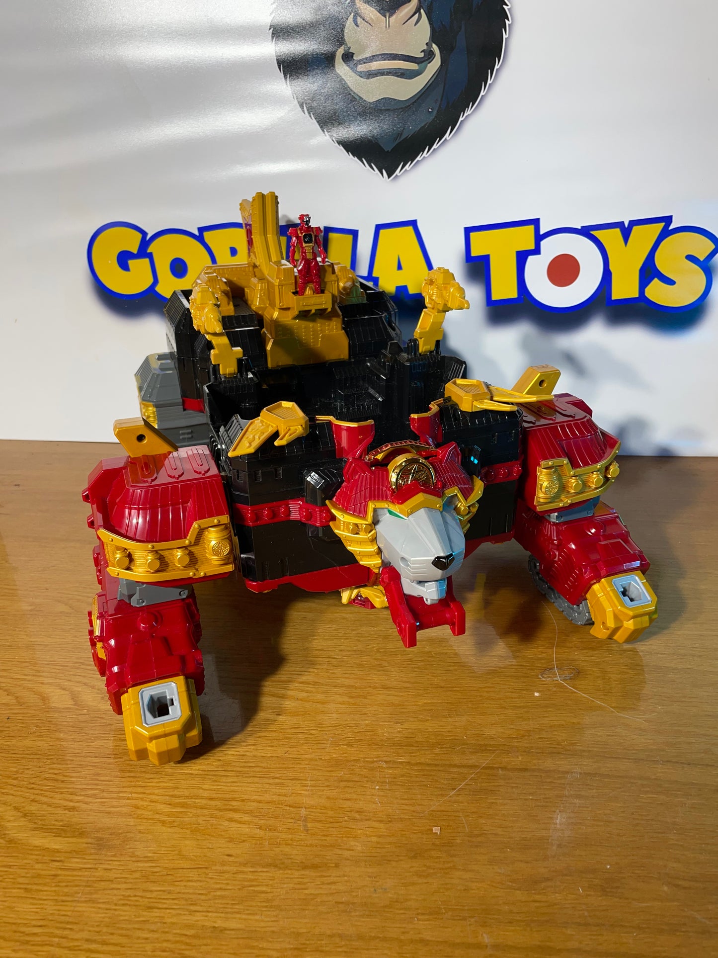 DX LION HAOH - Shuriken-Gattai - Sentai Ninninger - Power Rangers
