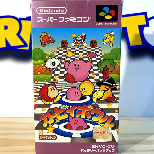 KIRBY BOWL (box) - Super Famicom