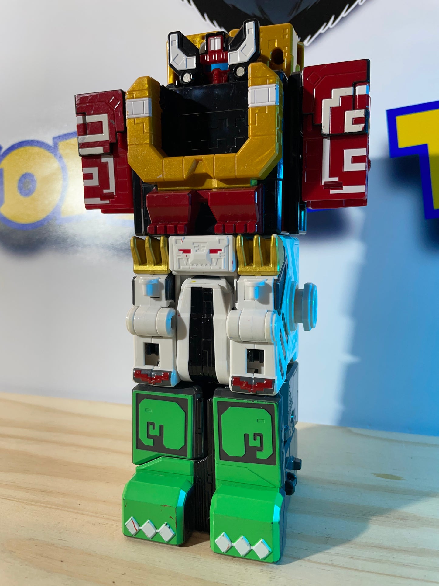 [LOOSE] DX WILD KING - Doubutsu Sentai Zyuohger - Cube Animal Mecha Megazord - Power Rangers