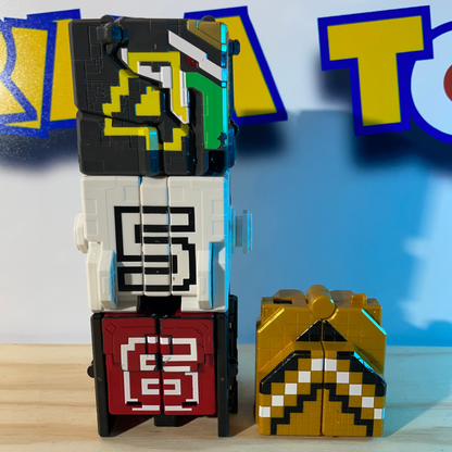 [LOOSE] DX WILD KING - Doubutsu Sentai Zyuohger - Cube Animal Mecha Megazord - Power Rangers
