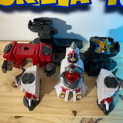[LOOSE] DX GIGANT HOU MEGAZORD BASE - Uchu Sentai Kyuranger - Power Rangers