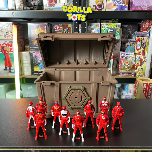 TREASURE BOX & RANGER KEYS - Super Megaforce Gokaiger - Power Rangers