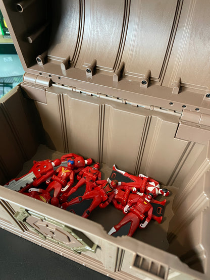 TREASURE BOX & RANGER KEYS - Super Megaforce Gokaiger - Power Rangers