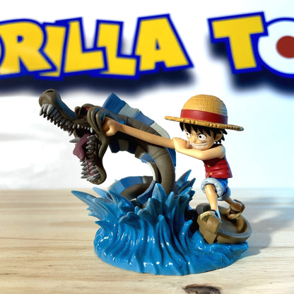 MONKEY D. LUFFY vs SEA MONSTER - World Collectable Log Stories WCF - One Piece