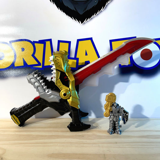 DINO FURY RYUSOULGER SWORD SENTAI - Ryusoul Ken Saber Morpher + Key - Power Rangers