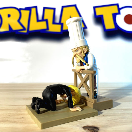 SANJI & ZEFF - World Collectable Log Stories WCF - One Piece